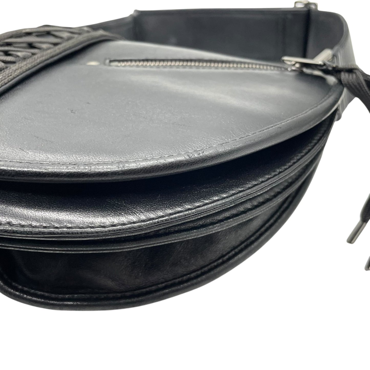 希少 極美品 Christian Dior クリスチャンディオール アドミットイット ワンショルダーバッグ ショルダーバッグ 黒 レザー シルバー金具 Y2K 00s トレンド ヴィンテージ vintage K4