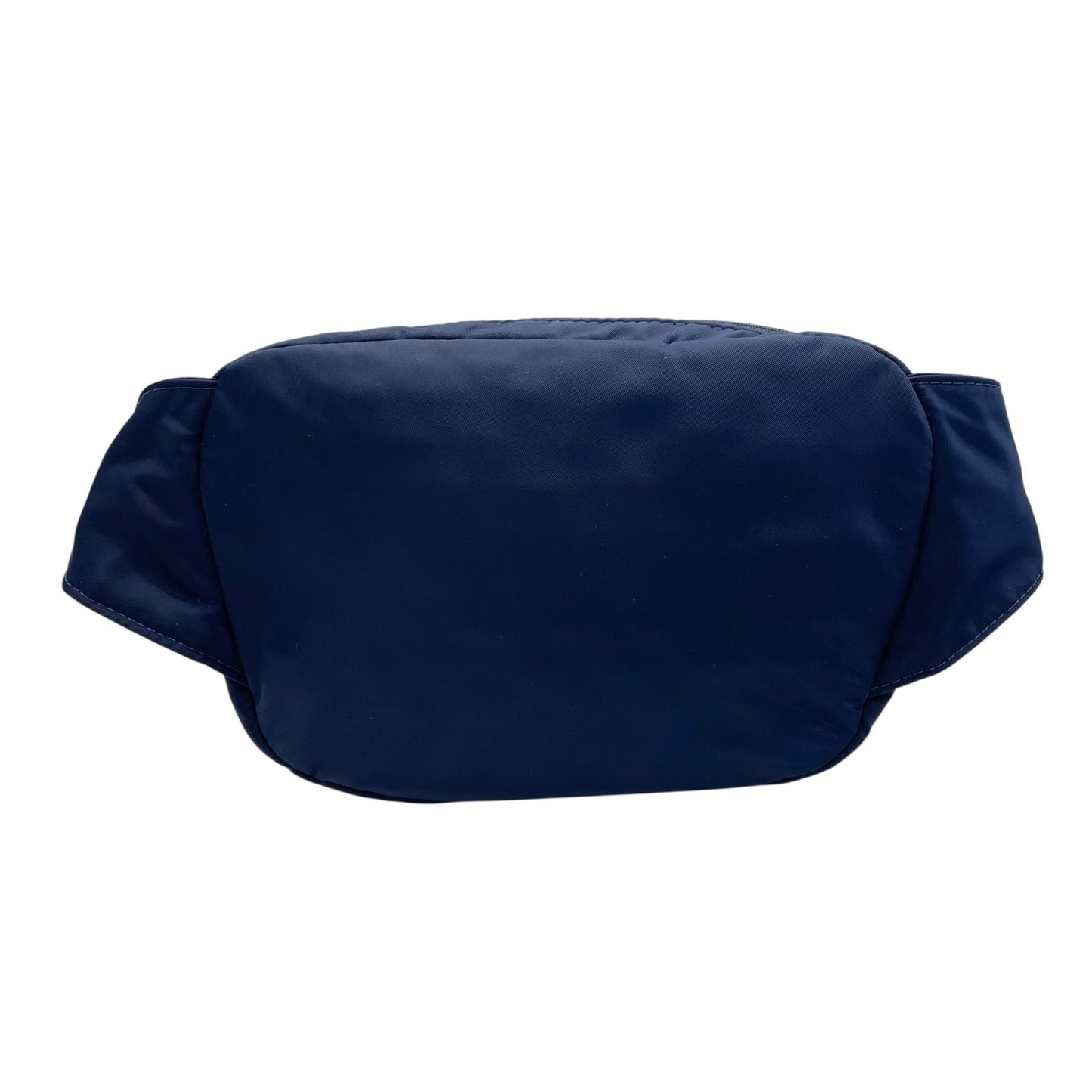 未使用級 美品 トリーバーチ TORY BURCH ボディバッグ ウエストポーチ ショルダーバッグ ネイビー 紺 ブルー 青ナイロン レザー コンビ B1