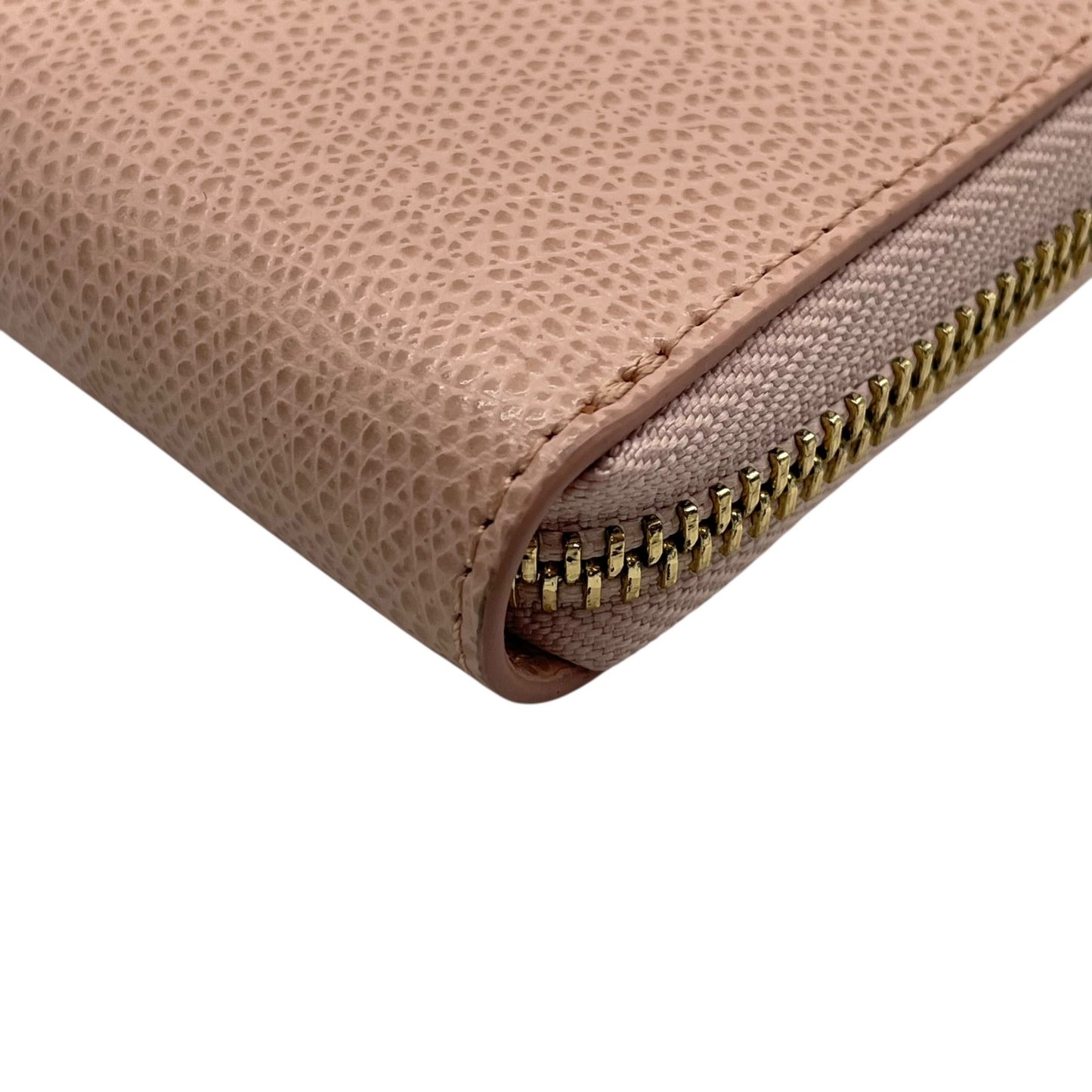 未使用級 美品 フルラ FURLA 長財布 バビロン リボンモチーフ ピンク レザー ラウンドファスナー ラウンドジップ 5