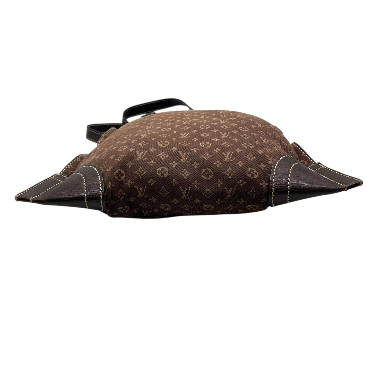 LOUIS VUITTON ルイ・ヴィトン トートバッグ キャンバス/レザー ブラウン【中古】 レディース