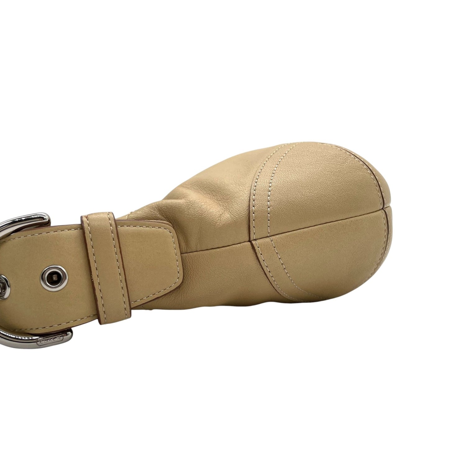 コーチ COACH レザー ホーボーバッグ ワンショルダー ベージュ ショルダーバッグ レディース U2 Y2K 00s