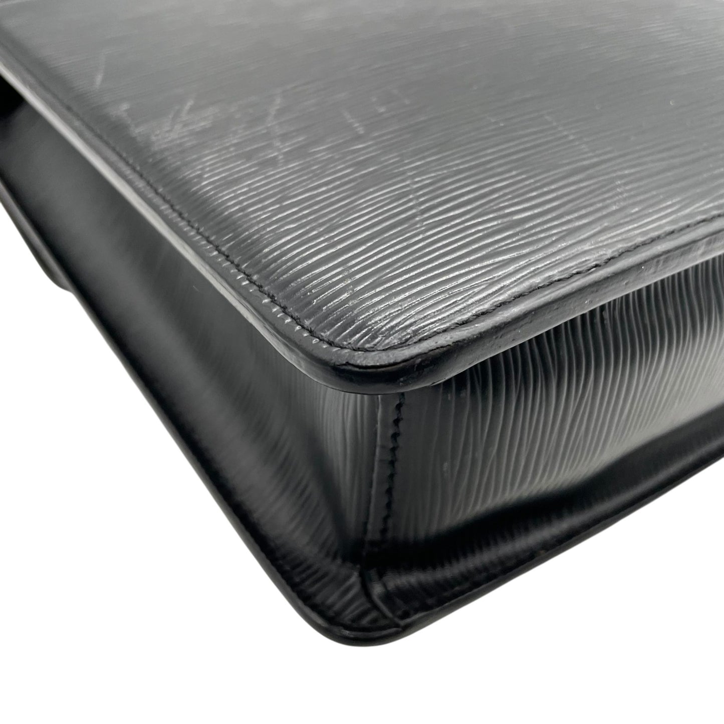 ルイヴィトン LOUIS VUITTON エピ ロブスト2 ビジネスバッグ ノワール 黒 レザー ハンドバッグ ブリーフケース M54542 メンズ E