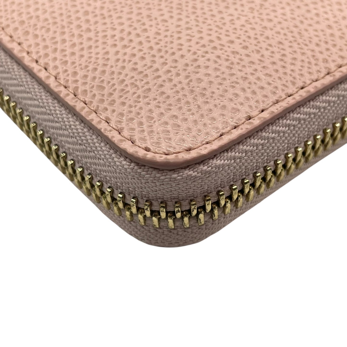 未使用級 美品 フルラ FURLA 長財布 バビロン リボンモチーフ ピンク レザー ラウンドファスナー ラウンドジップ 5