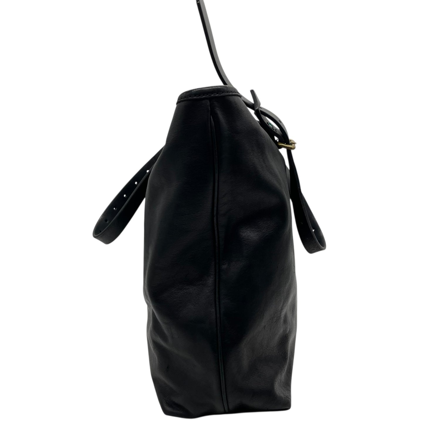 コーチ COACH トートバッグ 黒 ブラック レザー シンプルデザイン A4対応 肩掛け ショルダー 71329 チャーム付き U11