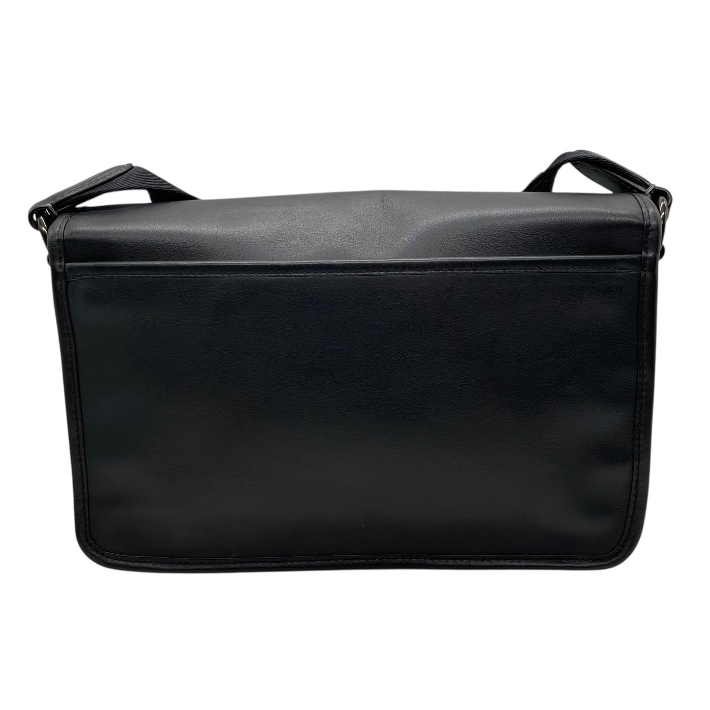 極美品 COACH コーチ League リーグ メッセンジャーバッグ C9157 ショルダーバッグ ボディバッグ レザー 黒 ブラック 斜め掛け可 メンズ レディース K5