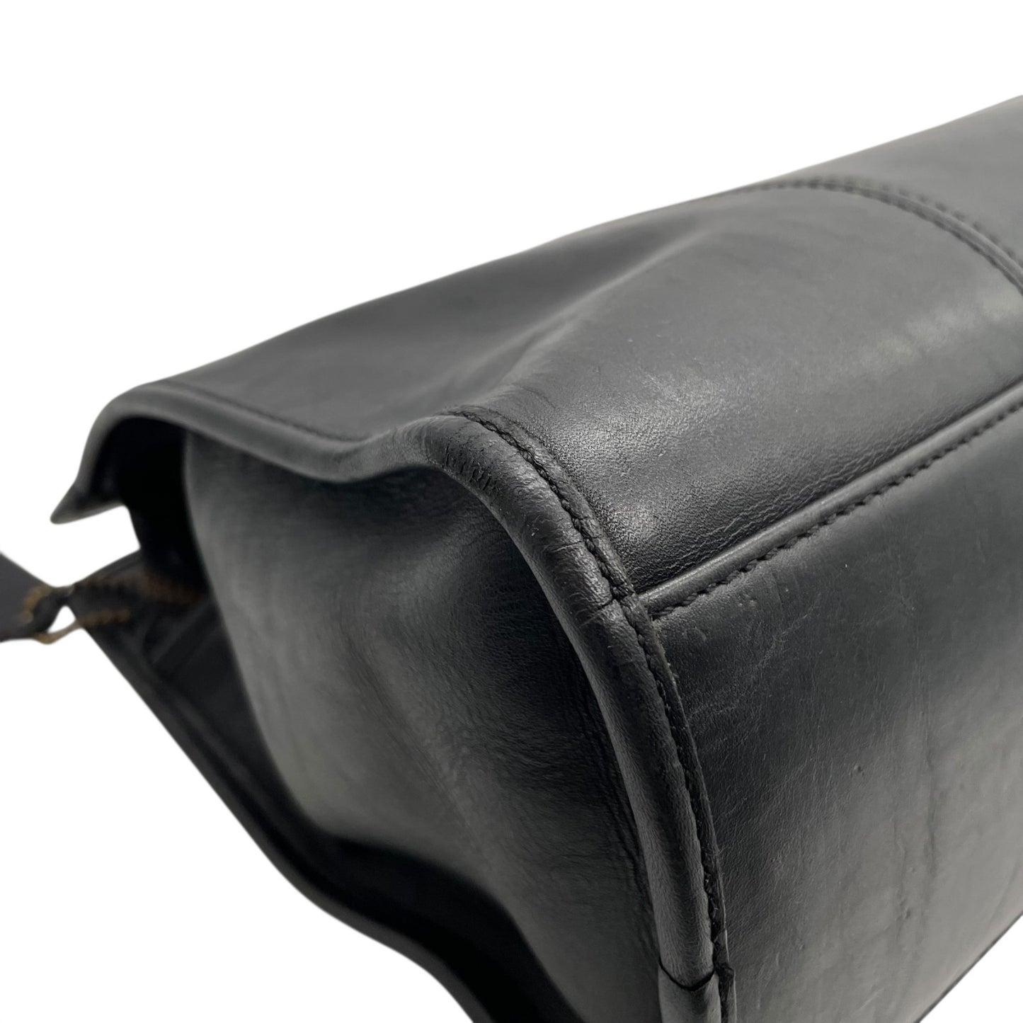 希少 オールドコーチ COACH ハンドバッグ ビジネスバッグ 2WAY ショルダーバッグ 黒 ブラック グラブタンレザー グレインレザー 斜め掛け クロスボディ 書類鞄 A4対応 ヴィンテージ T1