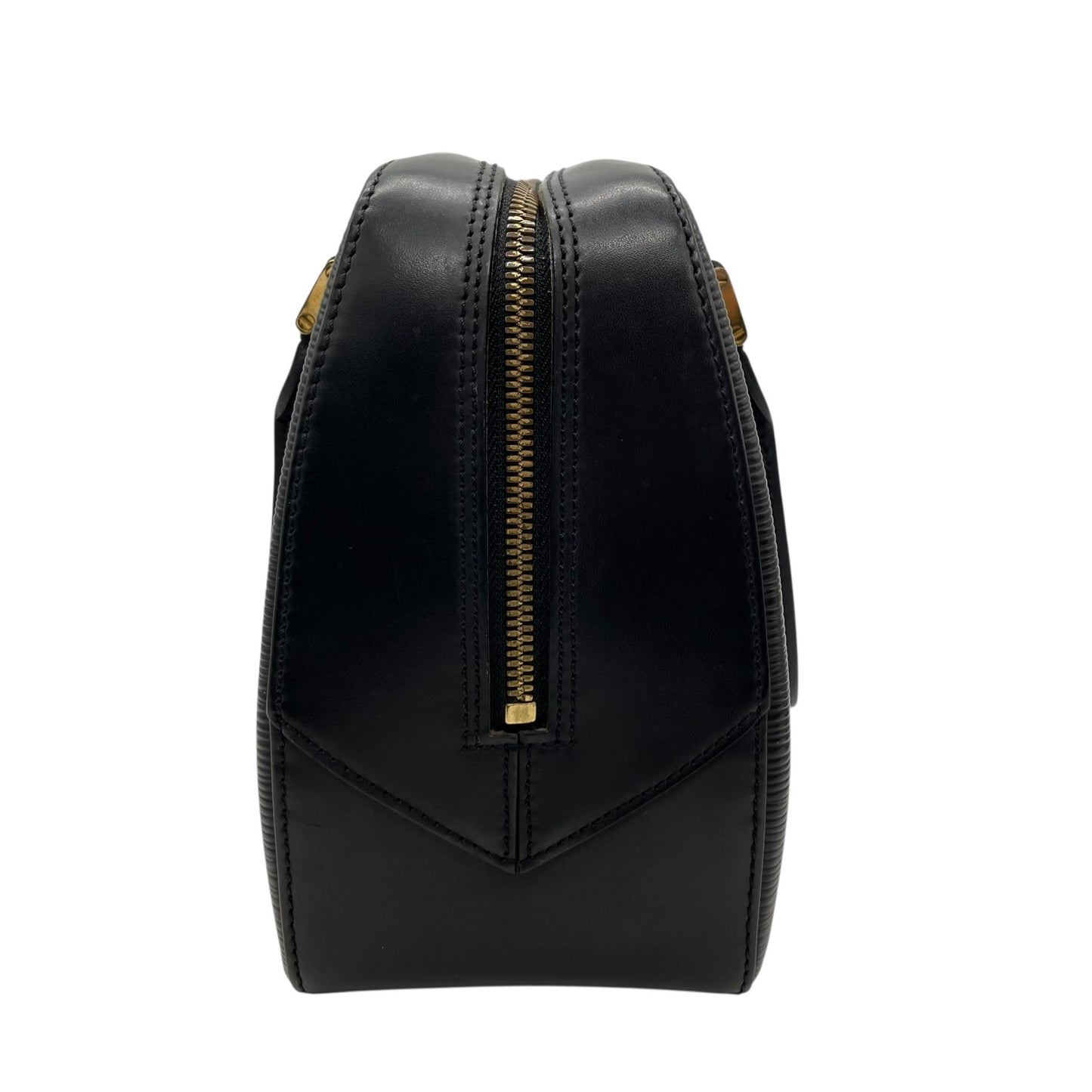 極美品 LOUIS VUITTON ルイ・ヴィトン サブロン ハンドバッグ エピ ノワール ブラック M52042 ゴールド金具 レディース D