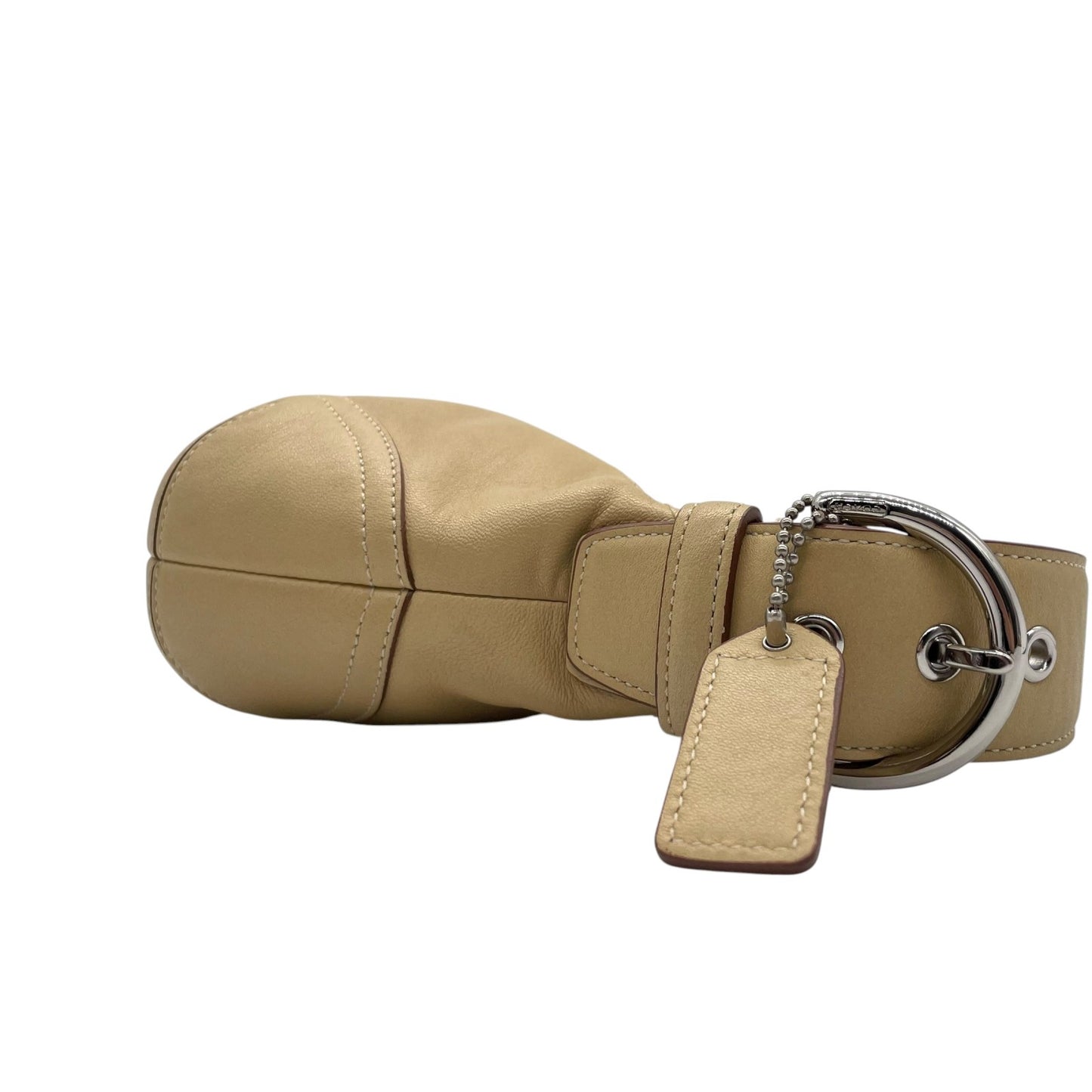 コーチ COACH レザー ホーボーバッグ ワンショルダー ベージュ ショルダーバッグ レディース U2 Y2K 00s