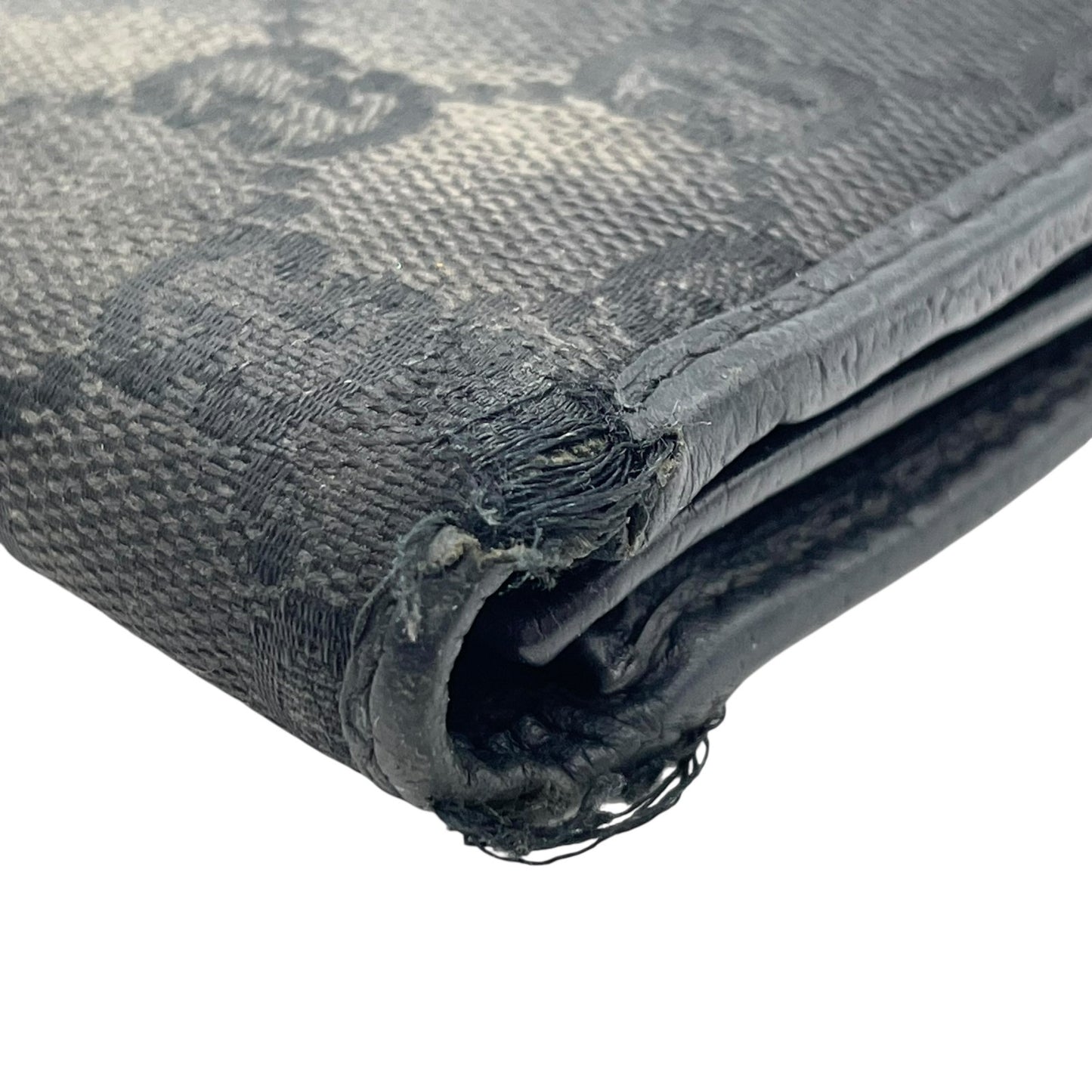 グッチ GUCCI 二つ折り 長財布 GGキャンバス 黒 ブラック キャンバス レザー ゴールド金具 GG柄 メンズ レディース M5