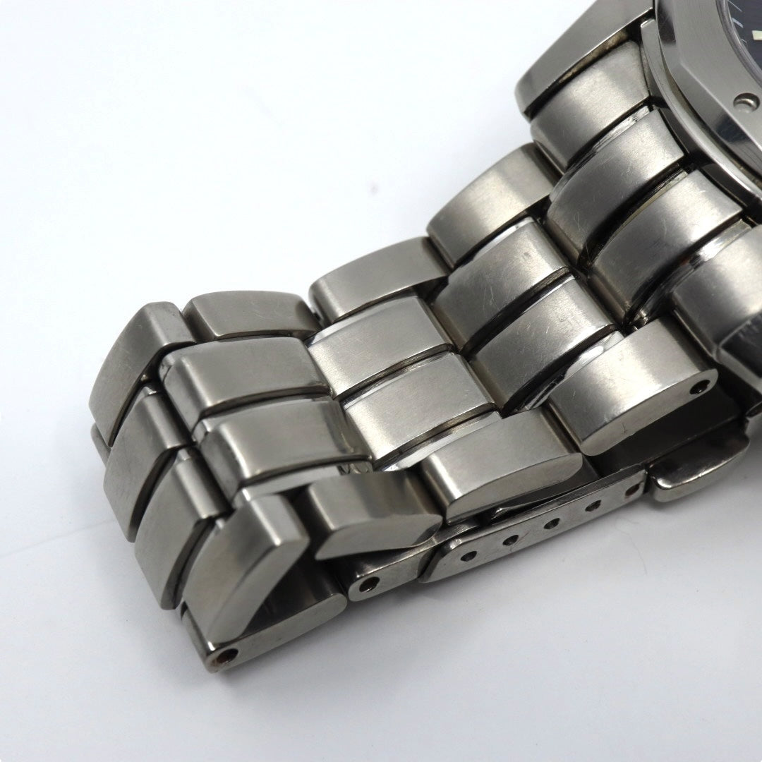 【稼働品／クリーニング済】セイコー SEIKO ブライツ 7B22-0AC0 腕時計 メンズウォッチ ソーラー電波 チタン ブラック文字盤 シルバー デイト アナログ ビジネスシーン カジュアル 軽量モデル G3