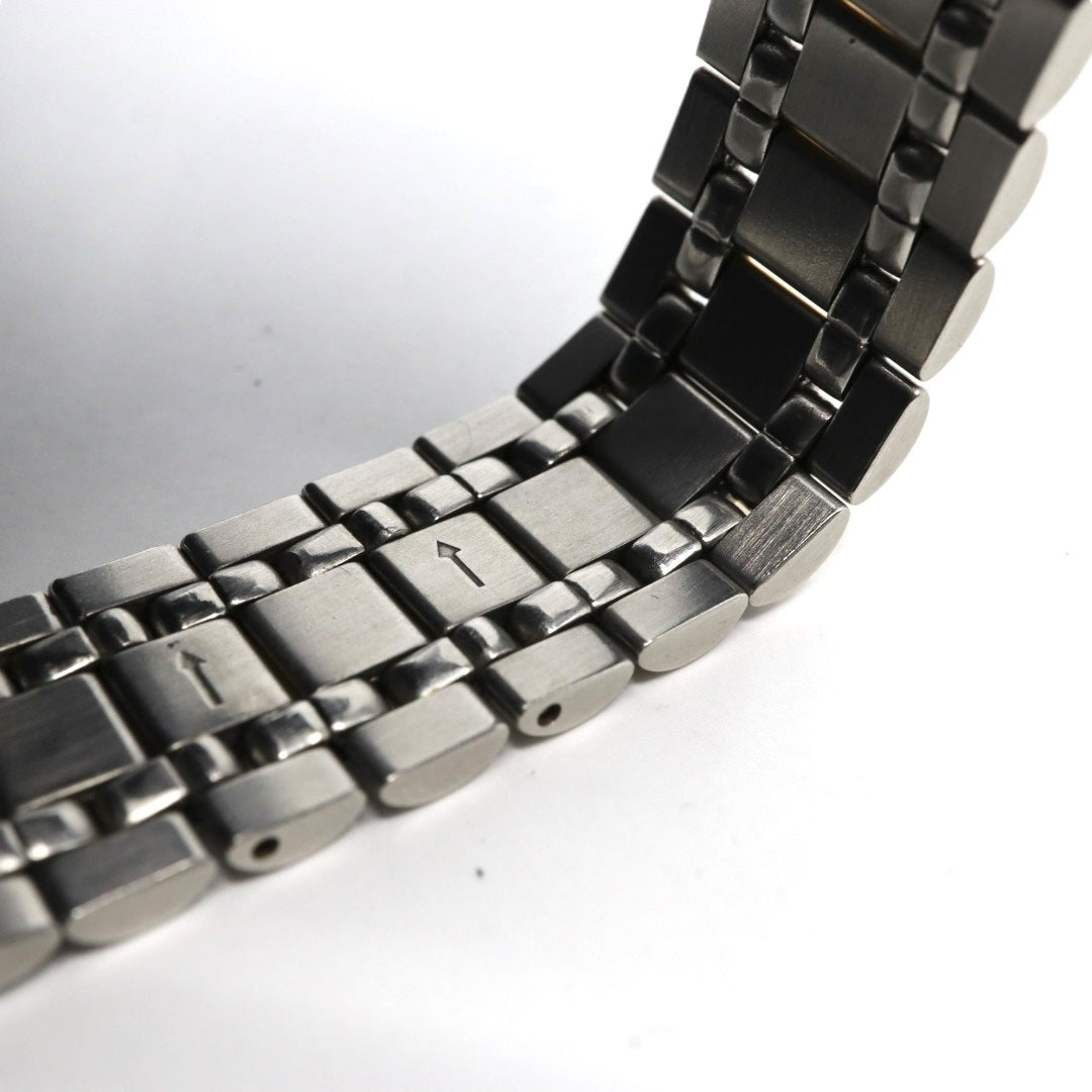 新品電池交換済 クリーニング済 グッチ GUCCI 8000L 腕時計 レディースウォッチ クォーツ コンビ シルバー ゴールド アイボリー文字盤 デイト表示 ステンレススチール クラシック エレガント ヴィンテージ ドレスウォッチ 稼働品 G3