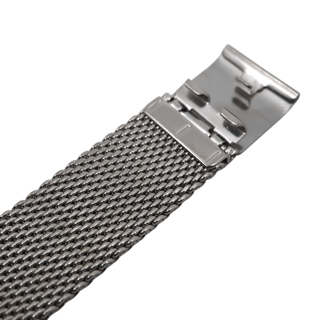 美品 電池交換済 コーチ 腕時計 CA.105.7.95.1319 レディース クオーツ シグネチャー柄文字盤 ピンクゴールド シルバー コンビカラー メッシュベルト エレガント フェミニン ドレスウォッチ クリーニング済み G3