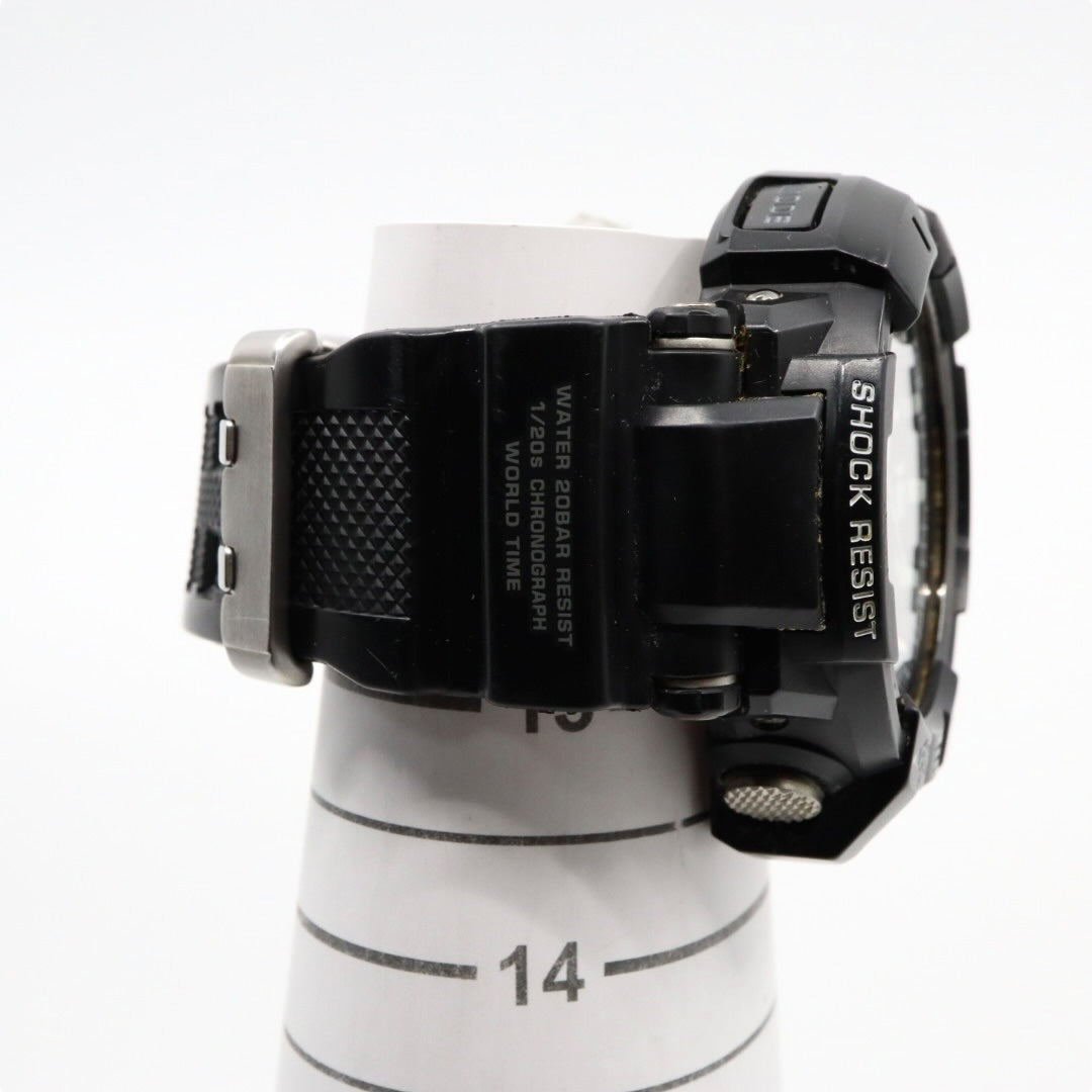 美品　カシオ　G-SHOCK　腕時計　グラビティマスター　ブラック　アナログソーラー　電波ソーラー　タフソーラー　マスターオブG　メンズ　GW-A1100-1A3JF　5311　CASIO　ジーショック G4