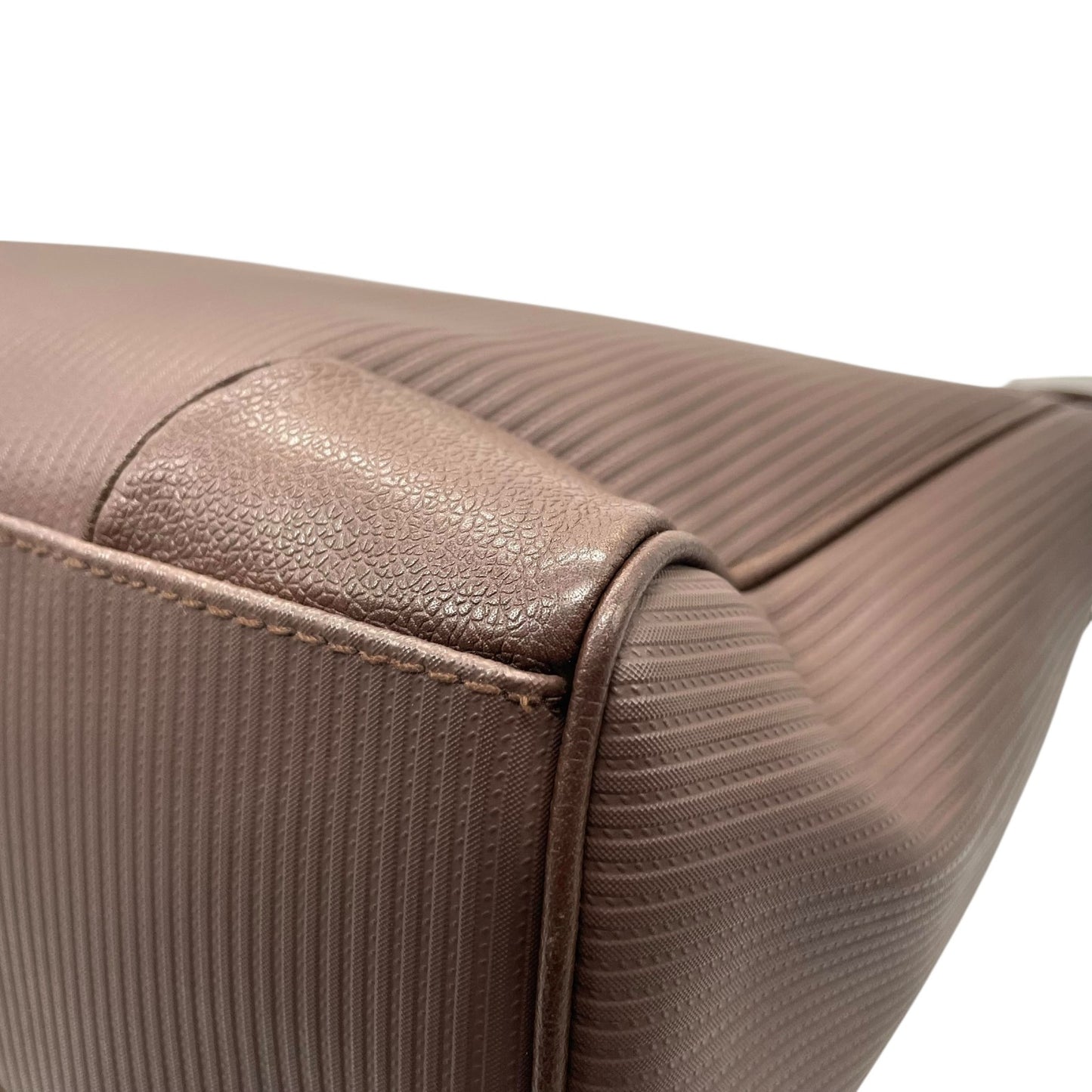 美品 ブルガリ BVLGARI ビジネスバッグ ハンドバッグ ブリーフケース レザー 本革 ブラウン 書類鞄 A4収納 シルバー金具 ユニセックス 大容量 C