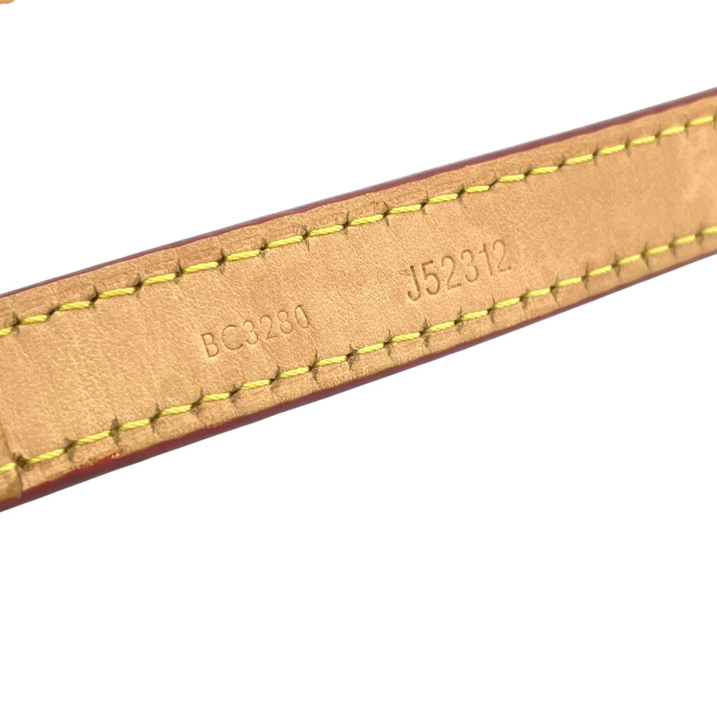 極美品 LOUIS VUITTON ルイ・ヴィトン ショルダーストラップ ヌメ革 単品 バッグ用アクセサリー M2