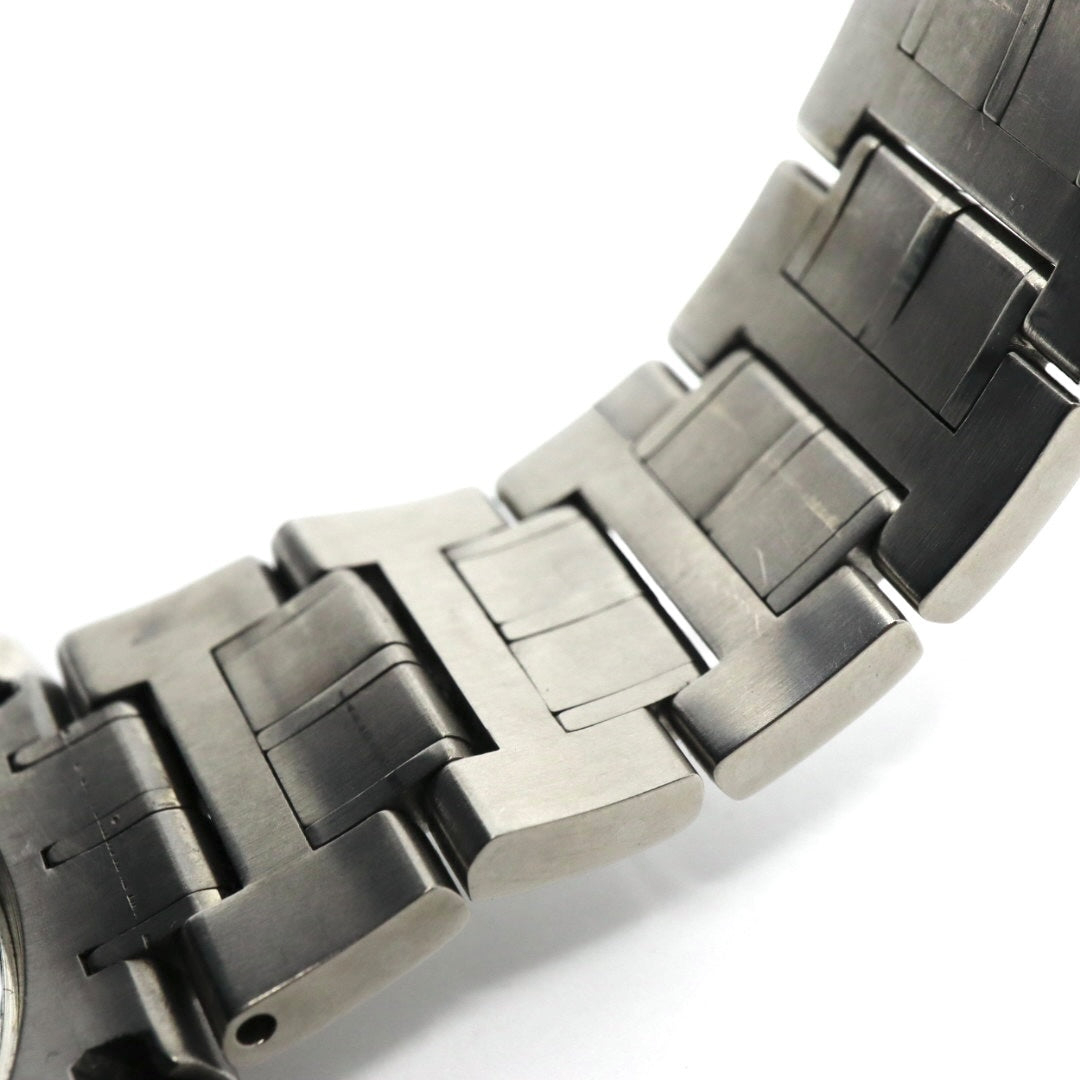 【稼働品／クリーニング済】セイコー SEIKO ブライツ 7B22-0AC0 腕時計 メンズウォッチ ソーラー電波 チタン ブラック文字盤 シルバー デイト アナログ ビジネスシーン カジュアル 軽量モデル G3