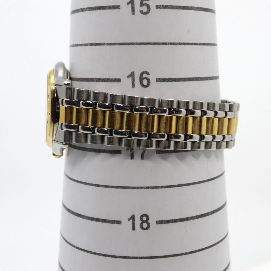 新品電池交換済 クリーニング済 グッチ GUCCI 8000L 腕時計 レディースウォッチ クォーツ コンビ シルバー ゴールド アイボリー文字盤 デイト表示 ステンレススチール クラシック エレガント ヴィンテージ ドレスウォッチ 稼働品 G3