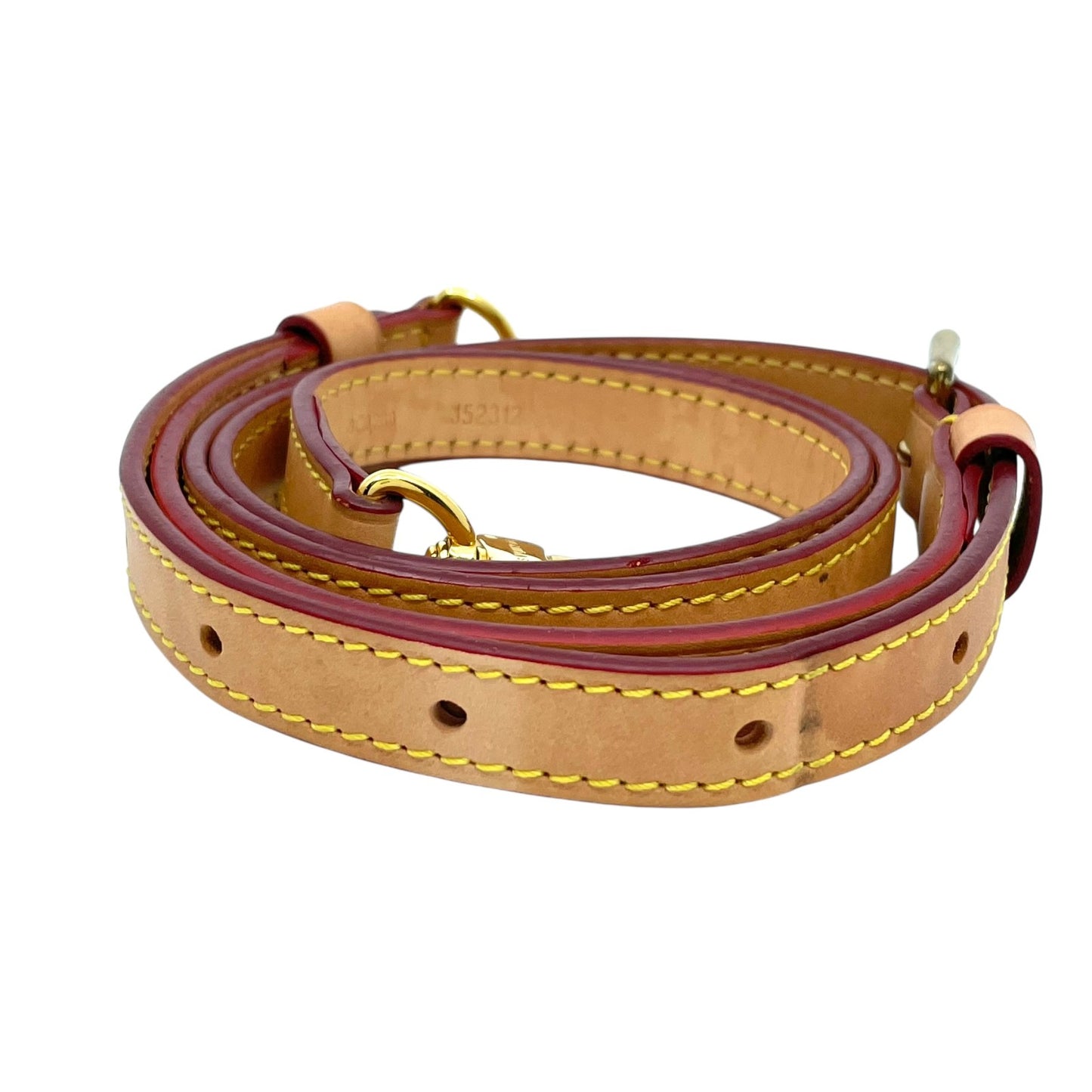 極美品 LOUIS VUITTON ルイ・ヴィトン ショルダーストラップ ヌメ革 単品 バッグ用アクセサリー M2