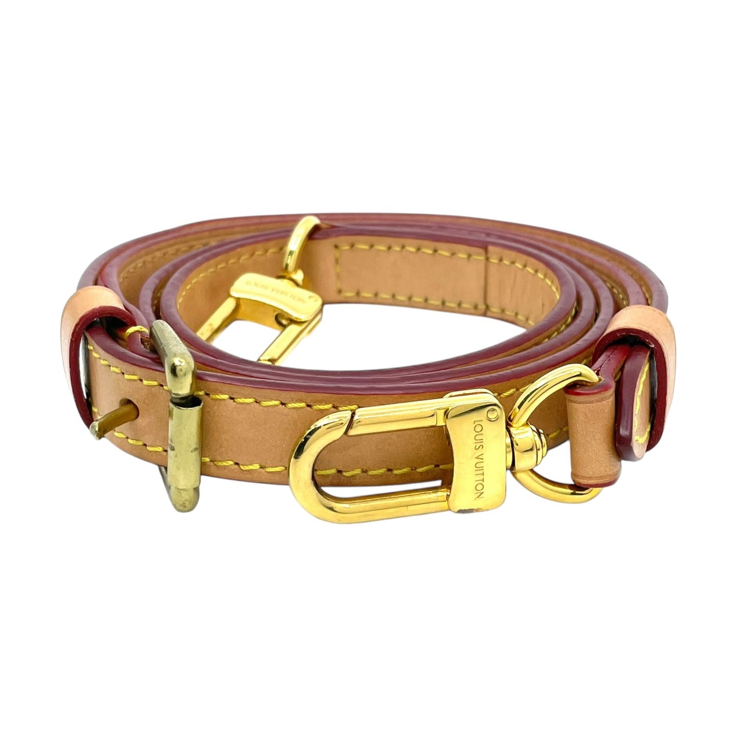 極美品 LOUIS VUITTON ルイ・ヴィトン ショルダーストラップ ヌメ革 単品 バッグ用アクセサリー M2