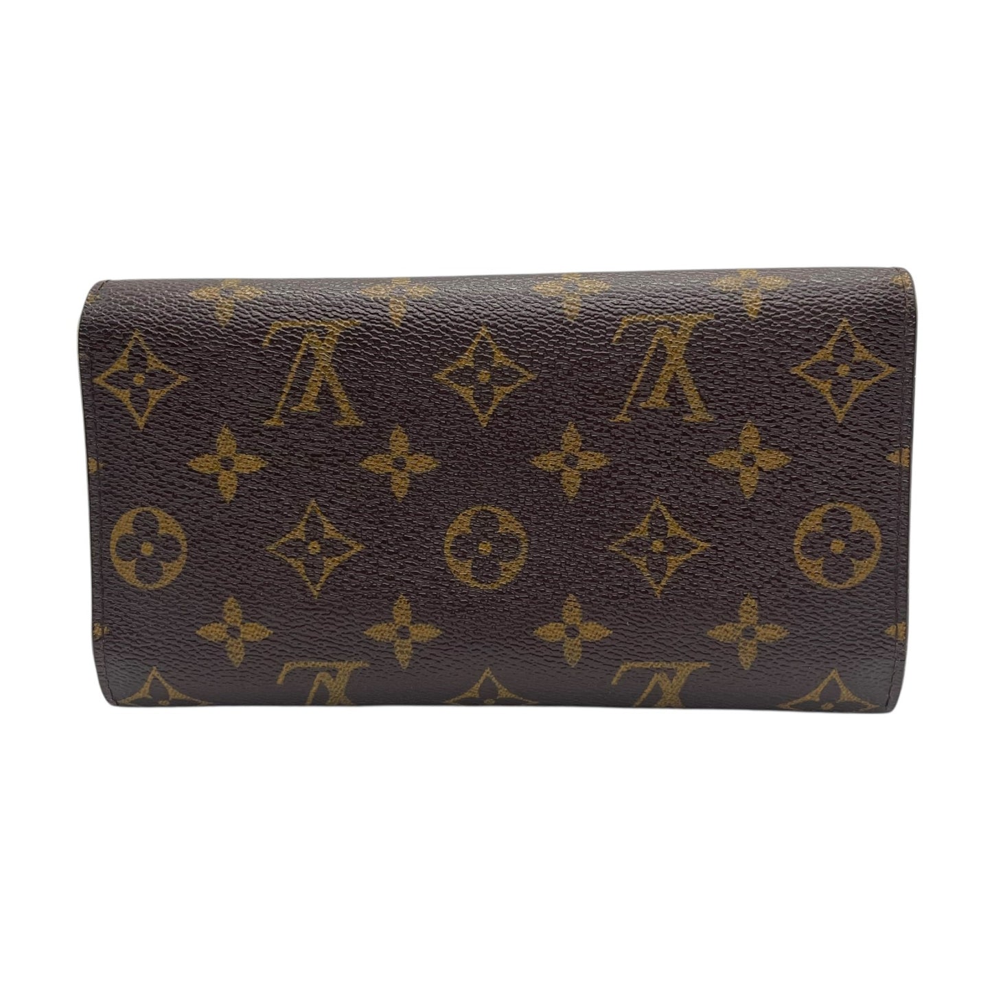ルイ・ヴィトン LOUIS VUITTON LV モノグラム ポルトトレゾール インターナショナル M61215 長財布 茶色 ブラウン レザー 金金具 ゴールド シリアル刻印 W1