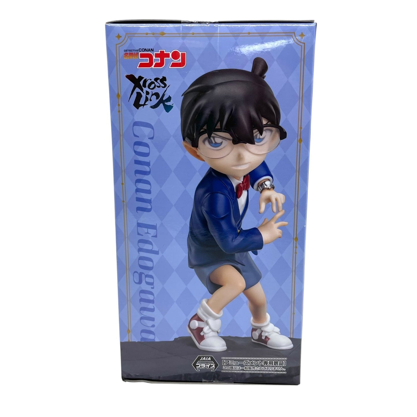 SEGA セガ 名探偵コナン XrossLink 江戸川コナン フィギュア プライズ キャラクター コレクション 未開封品 E