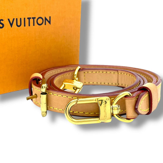 極美品 LOUIS VUITTON ルイ・ヴィトン ショルダーストラップ ヌメ革 単品 バッグ用アクセサリー M2