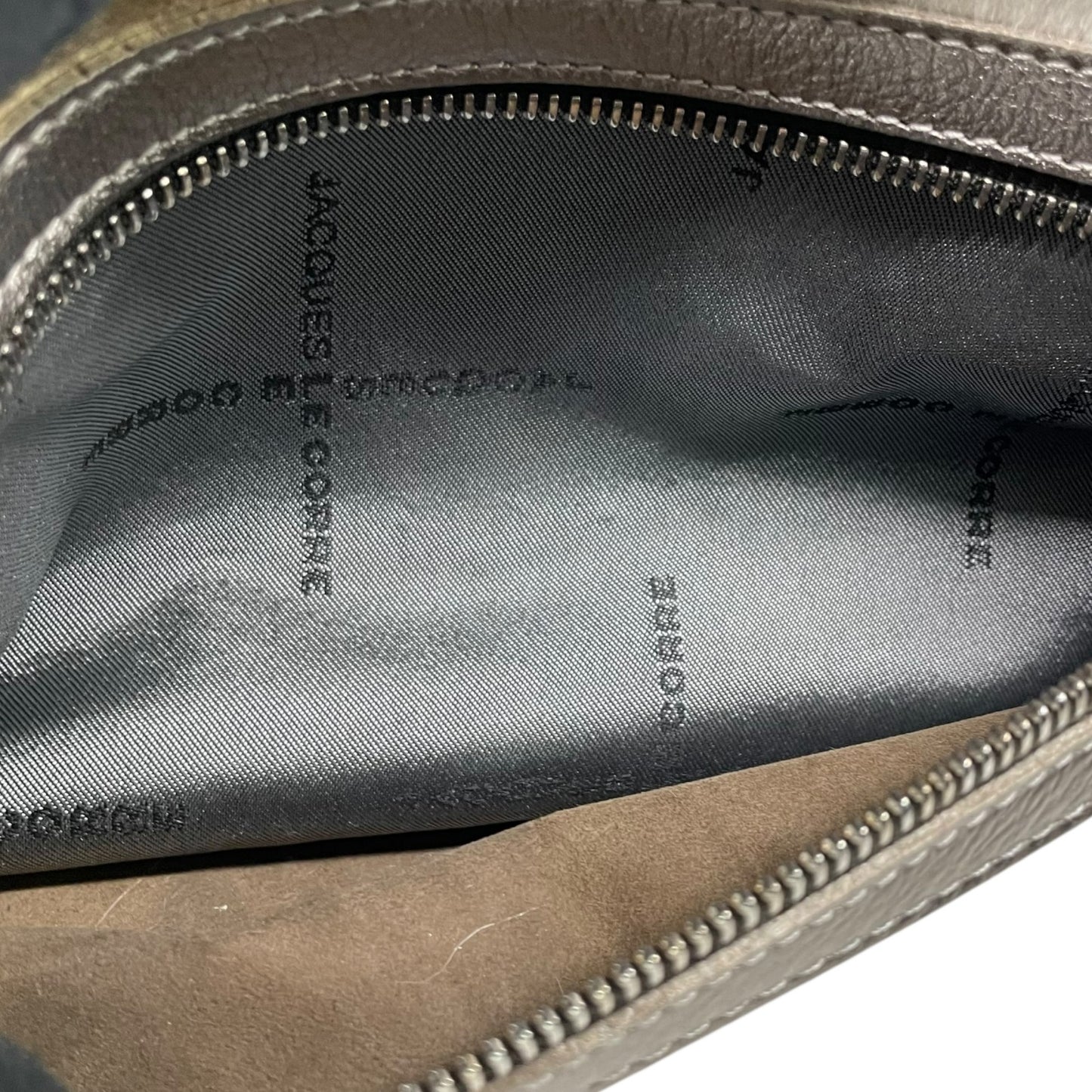 ジャックルコー リスボン ミニボストンバッグ カーフヘア パッチワーク 2000年代 メタリック レザー ハンドバッグ JACQUES LE CORRE Lisbonne