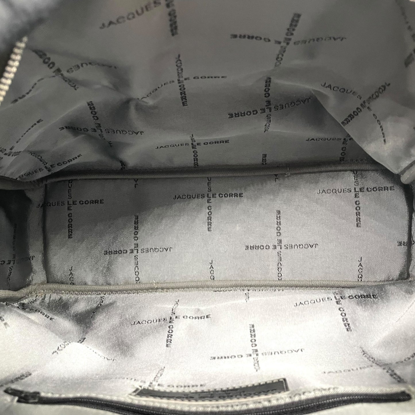 ジャックルコー リスボン ミニボストンバッグ カーフヘア パッチワーク 2000年代 メタリック レザー ハンドバッグ JACQUES LE CORRE Lisbonne