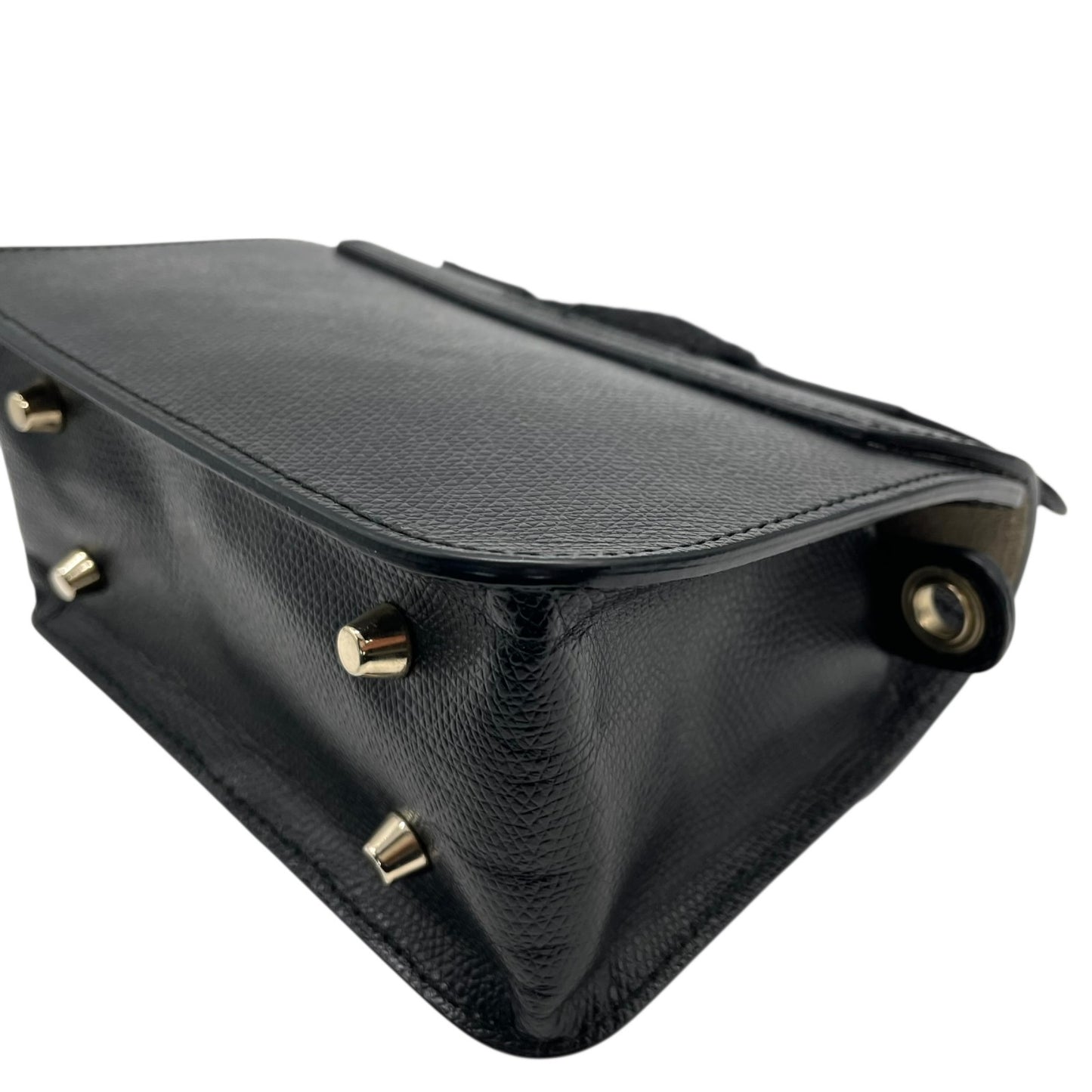 フルラ FURLA メトロポリス METROPOLIS ネコ柄 2WAYショルダーバッグ レザー ブラック 黒 マルチカラー S82