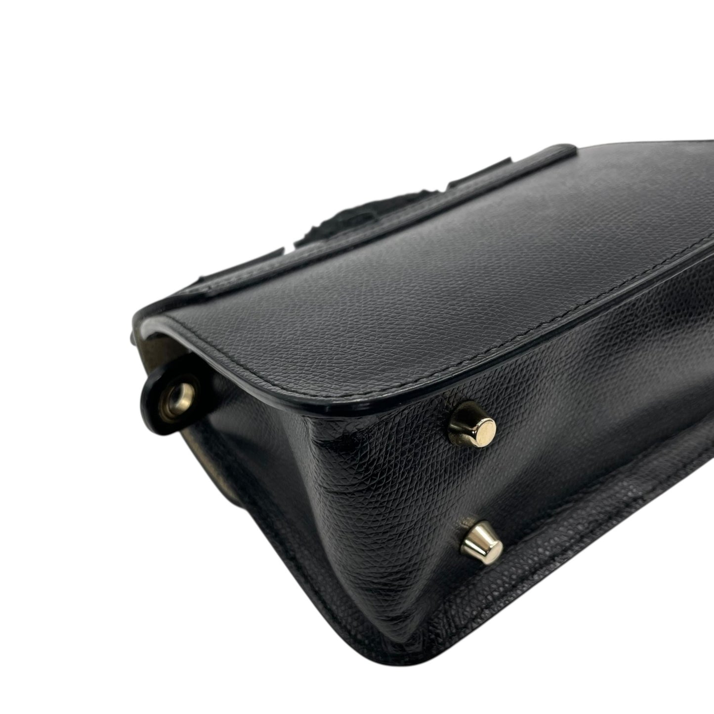 フルラ FURLA メトロポリス METROPOLIS ネコ柄 2WAYショルダーバッグ レザー ブラック 黒 マルチカラー S82