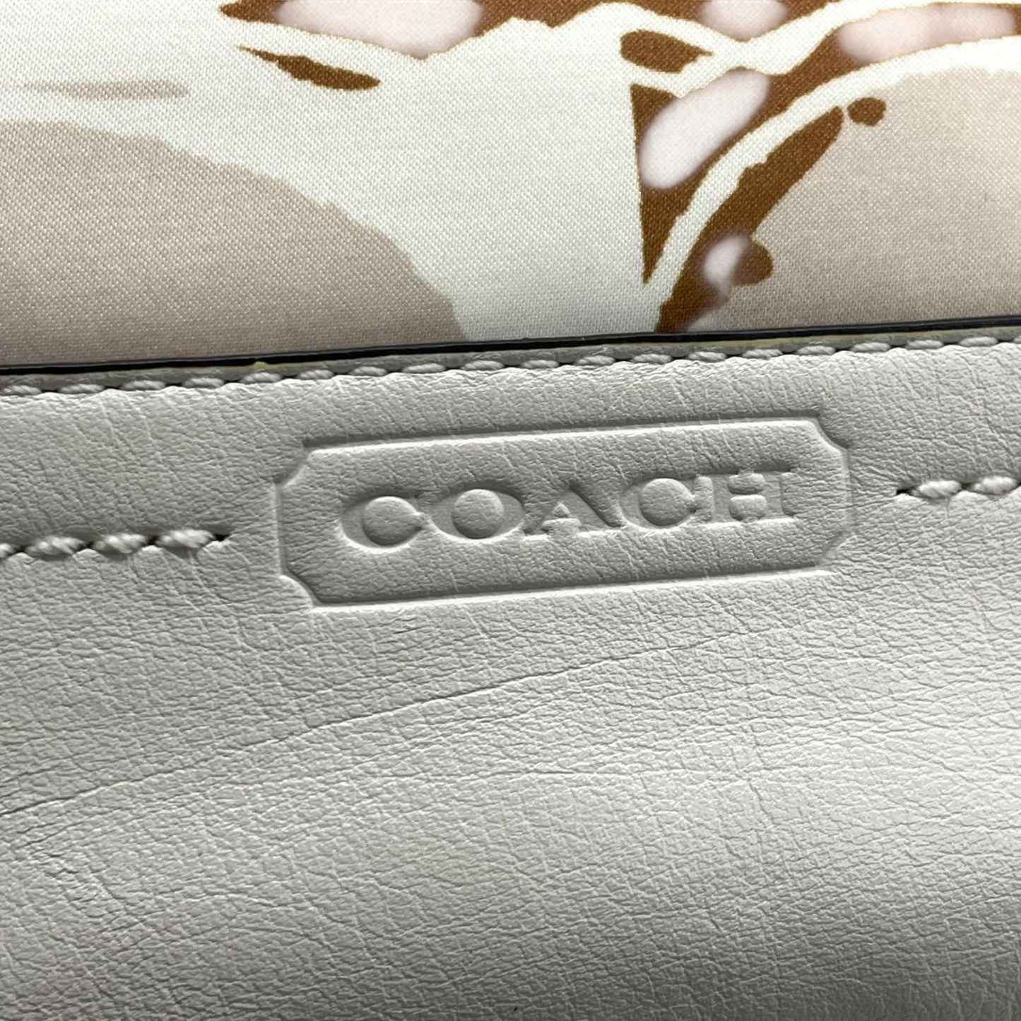 コーチ COACH シグネチャー スクリブルトートバッグ ハンドバッグ マルチカラー キャンバス レザー トート ショルダーバッグ S91