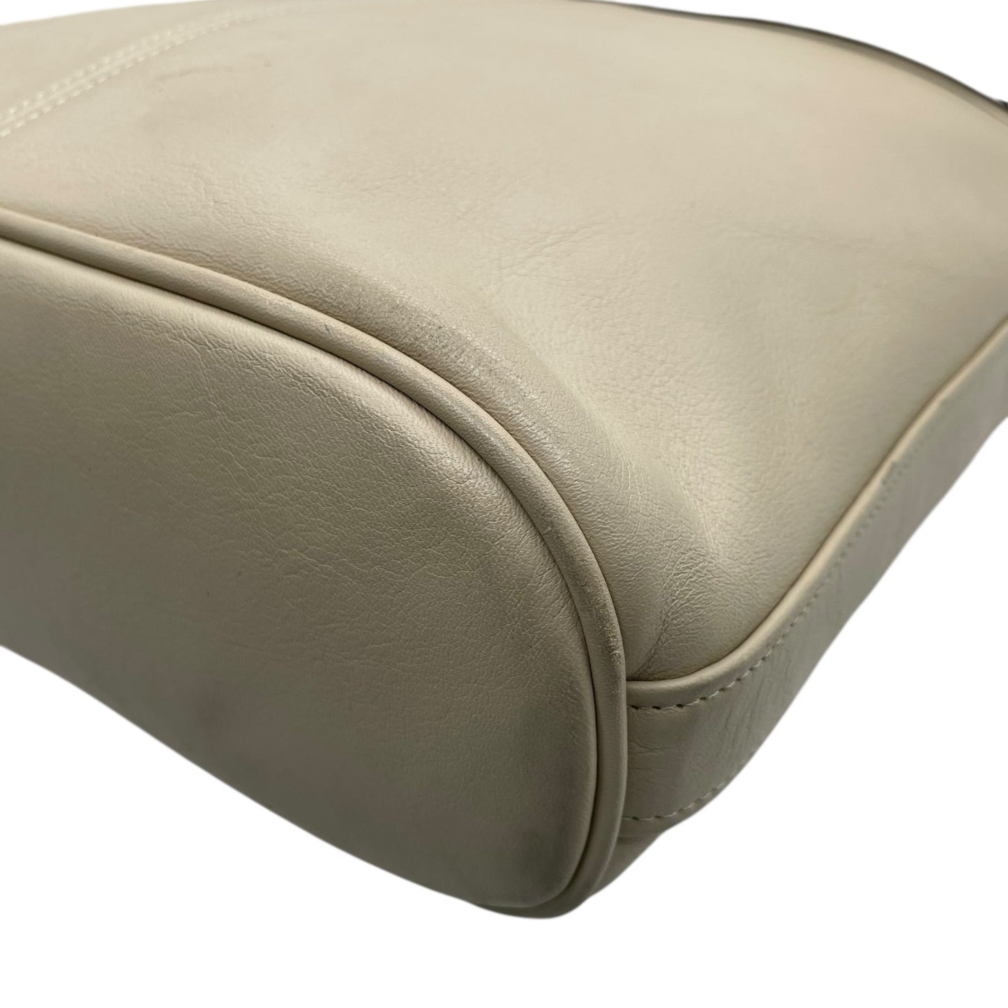 コーチ COACH レザー フラップ ショルダーバッグ ワンショルダー ホワイト 白 シンプル 上品 大容量 斜めがけ S91