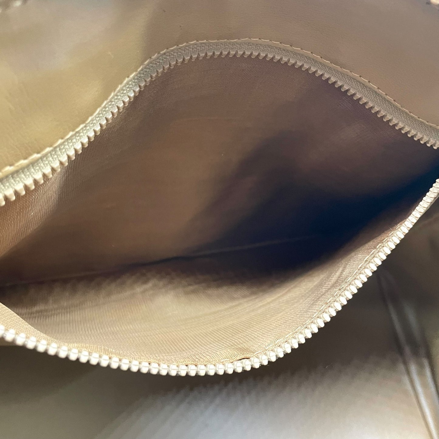 CELINE ヴィンテージ マカダム ミニボストンバッグ M06 オールドセリーヌ トリオンフ PVC レザー ブラウン ゴールド金具 レディース B