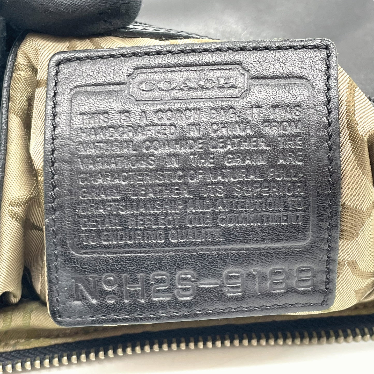 COACH コーチ オールドコーチ レザー ショルダーバッグ ブラック 黒 ヴィンテージ 9188 U2 本革 シンプル ミニマルデザイン USA製 Old Coach Shoulder Bag