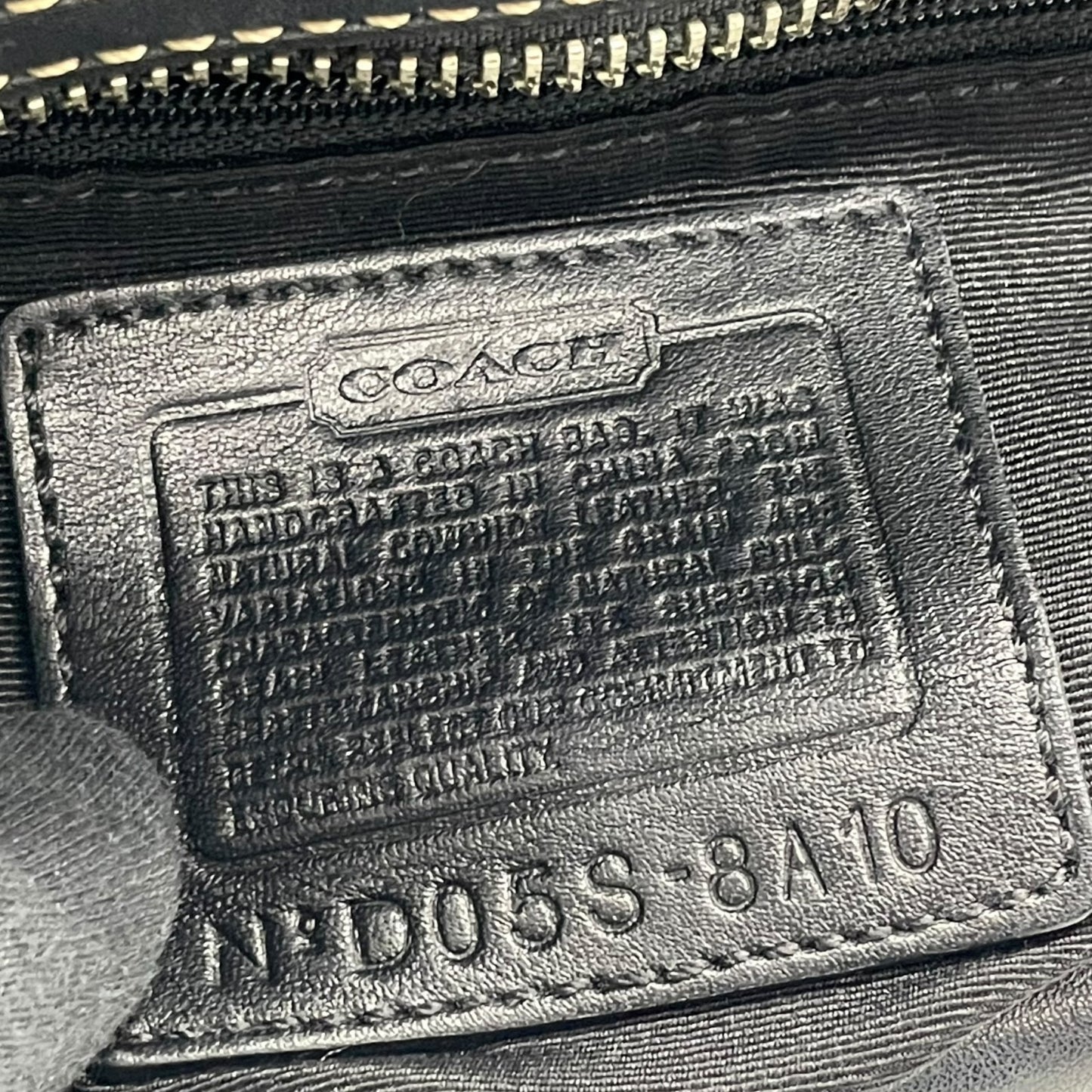 コーチ COACH レザー サッチェルバッグ ハンドバッグ ソーホー ロングハンドル ボストン ブラック 黒 ステッチ シルバー金具 ハンドバッグ 高級感 S91