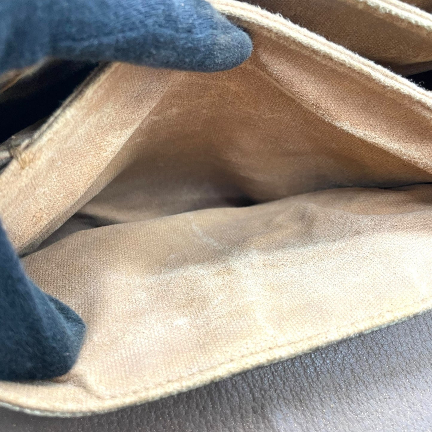 GUCCI オールドグッチ GGスプリーム ショルダーバッグ PVCキャンバス レザー ベージュ ブラウン ゴールド金具 ヴィンテージ S76