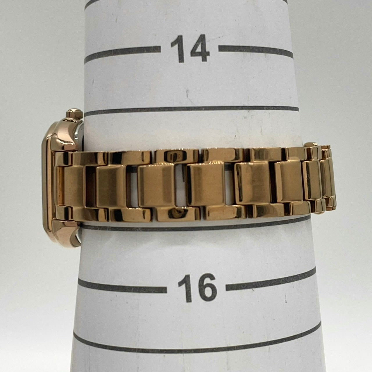 【極美品／稼働品】CITIZEN シチズン XC クロスシー 腕時計 レディース H060-T023894 エコドライブ ソーラー電波 トノー型 ピンクゴールド アナログ デイト カレンダー エレガント ビジネス フォーマル クリーニング済み G4