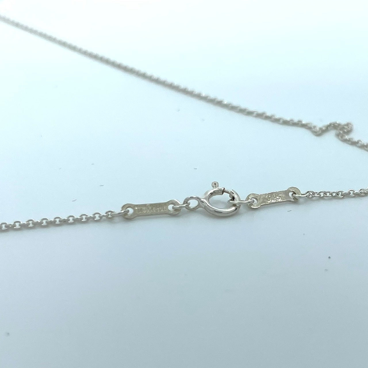 極美品 TIFFANY & Co. ティファニー ネックレス オープンハート エルサ・ペレッティ SV925 シルバー ヴィンテージ ペンダント ジュエリー アクセサリー レディース I1