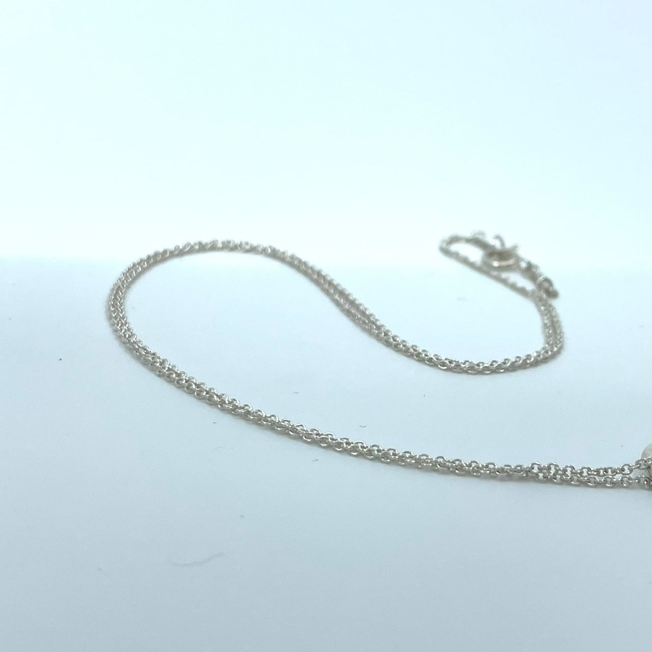 極美品 TIFFANY & Co. ティファニー ネックレス オープンハート エルサ・ペレッティ SV925 シルバー ヴィンテージ ペンダント ジュエリー アクセサリー レディース I1