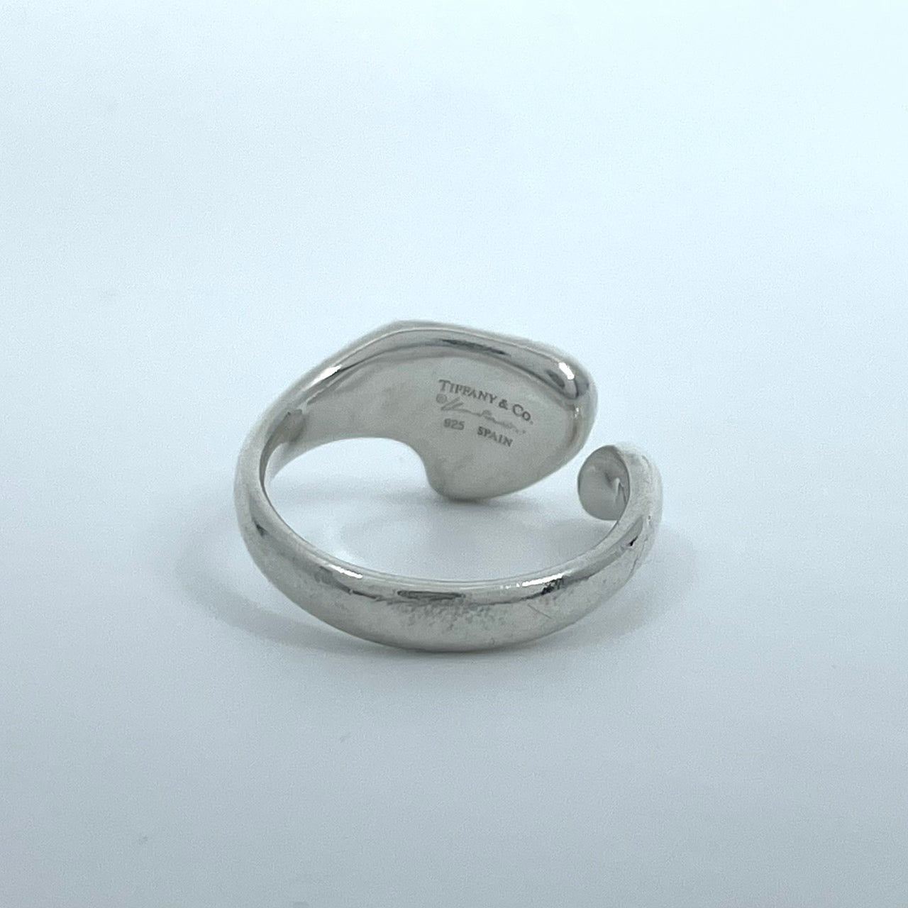 TIFFANY & Co. ティファニー フルハート リング 10号 シルバー SV925 エルサペレッティ ヴィンテージ レディース ジュエリー アクセサリー I6