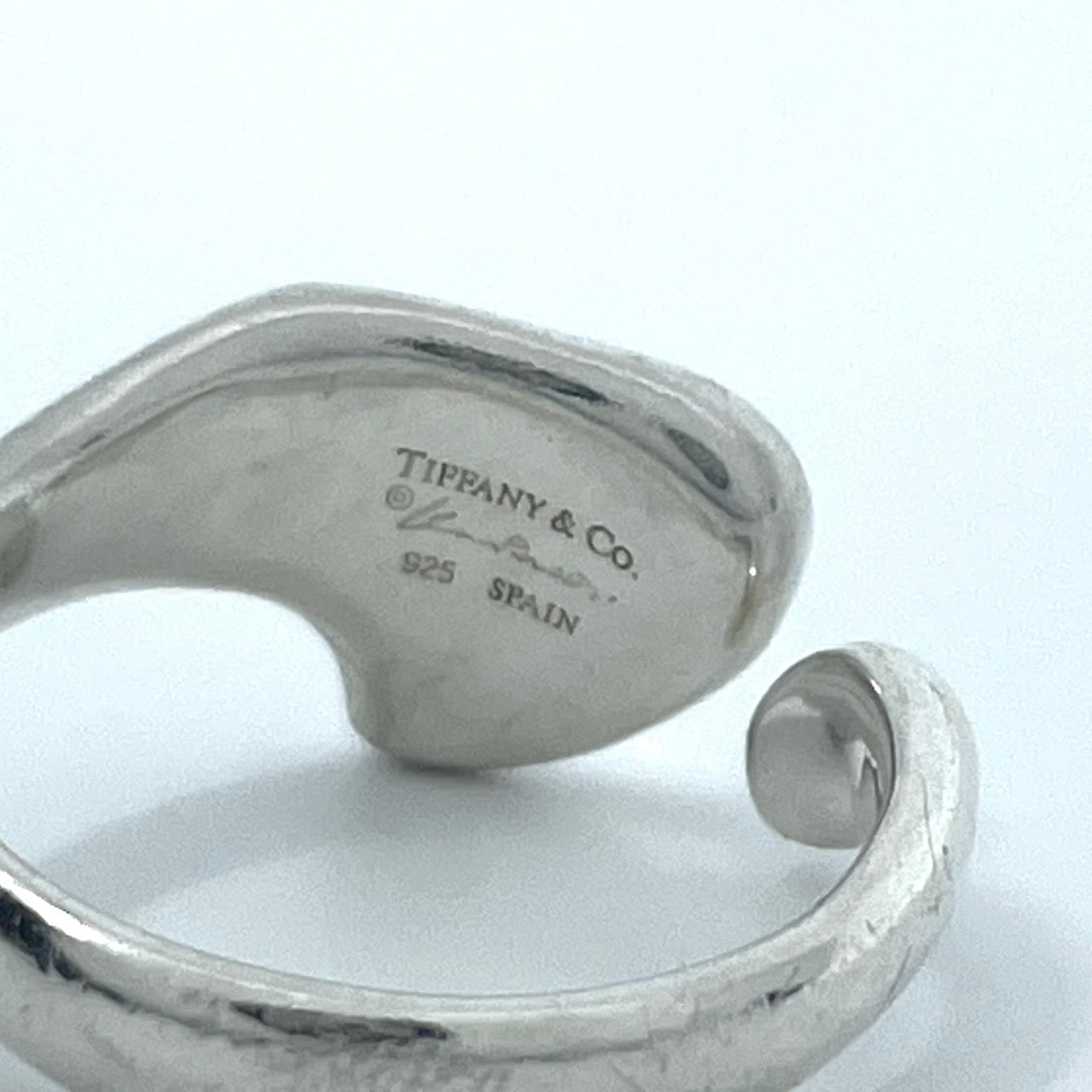 TIFFANY & Co. ティファニー フルハート リング 10号 シルバー SV925 エルサペレッティ ヴィンテージ レディース ジュエリー アクセサリー I6