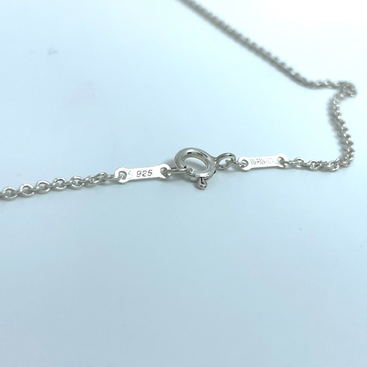 美品 TIFFANY & Co. ティファニー ネックレス オープンハート エルサ・ペレッティ シルバー SV925 ペンダント ヴィンテージ レディース I6