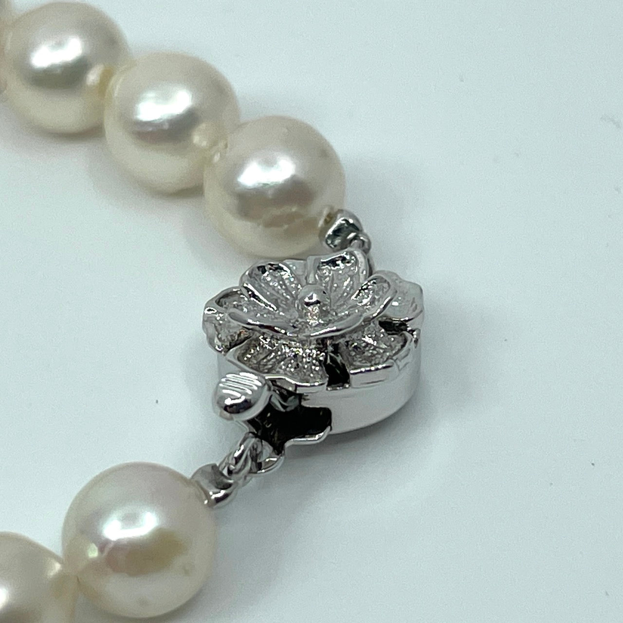 本真珠 アコヤ真珠 ブレスレット イヤリングセット ラウンド パール 6.8-7.2mm シルバー留め具 レディース 冠婚葬祭 フォーマル パーティー i5