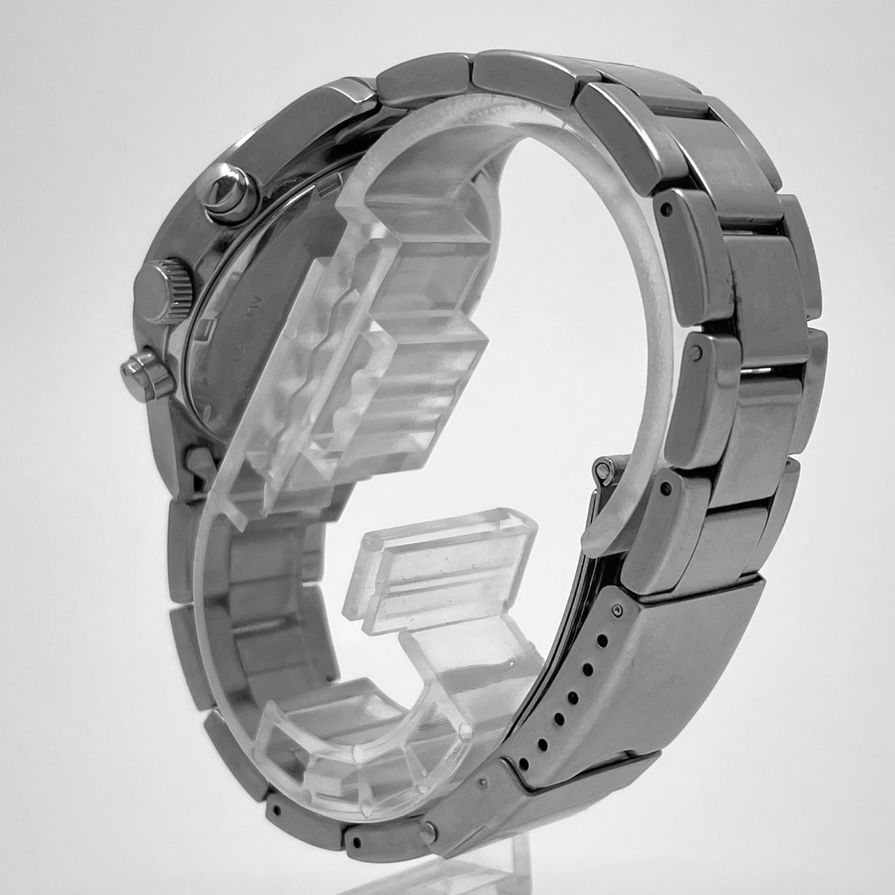 Authentic THE CLOCK HOUSE 1964 Chronograph Watch CH006M White Dial Quartz Mens