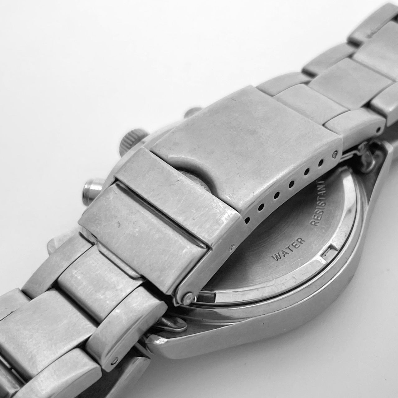 Authentic THE CLOCK HOUSE 1964 Chronograph Watch CH006M White Dial Quartz Mens