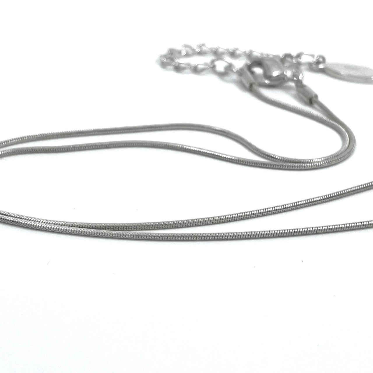 Authentic Jean Paul Gaultier Silver925 Cube Necklace Adjustable Logo Vintage Jewelry