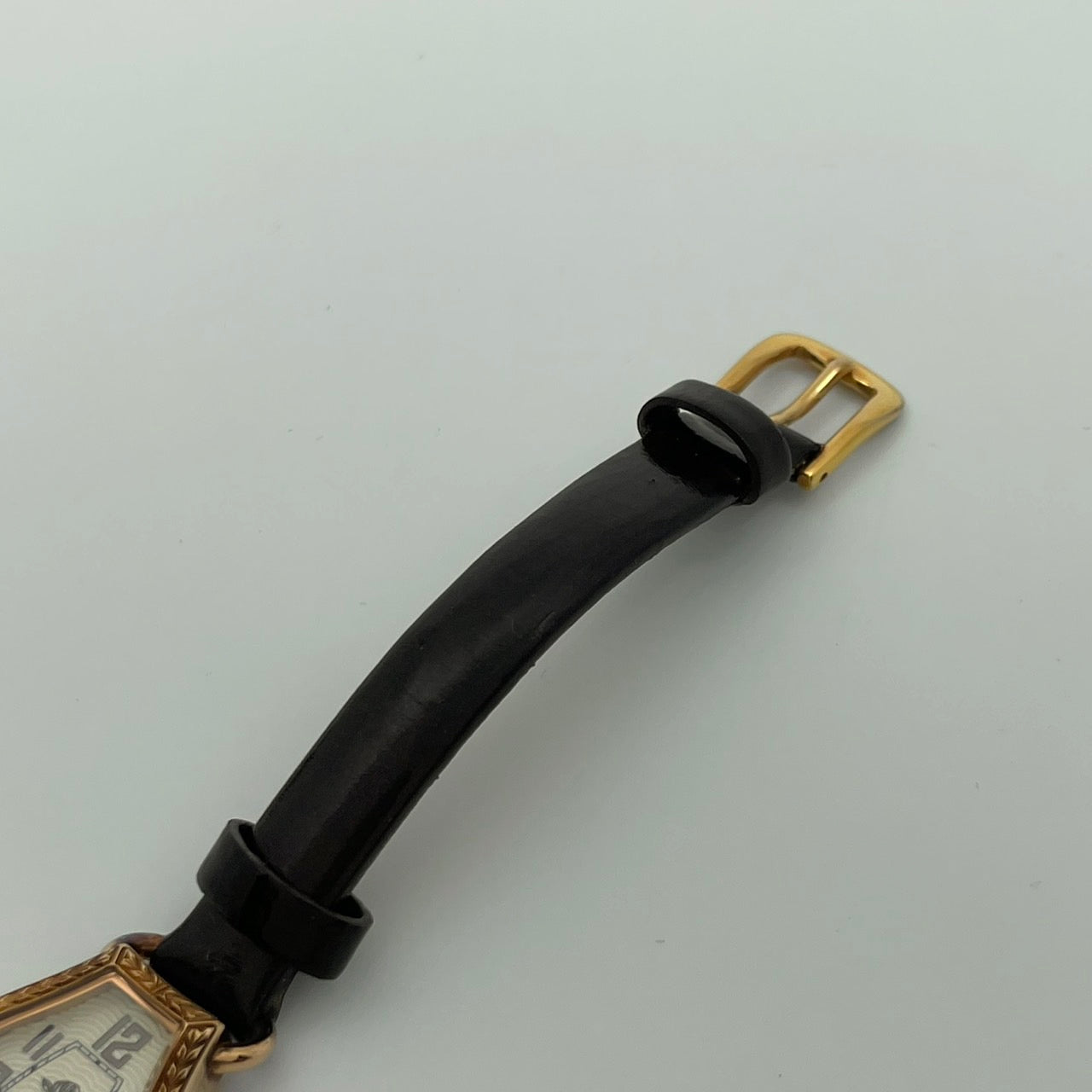 Authentic Rosemont RS-024 Ladies Watch Quartz Classic Tonneau Gold Swiss Made Rose