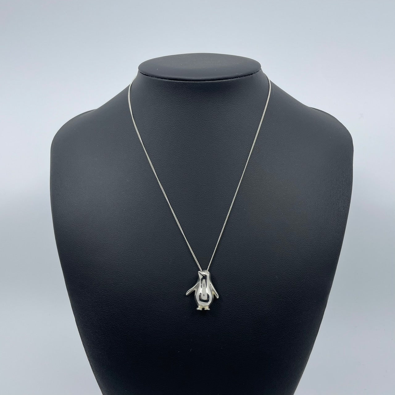 美品 TIFFANY &Co. ティファニー ネックレス ペンギンモチーフ SV925 シルバー レディース ヴィンテージ ジュエリー ペンダント アクセサリー I1