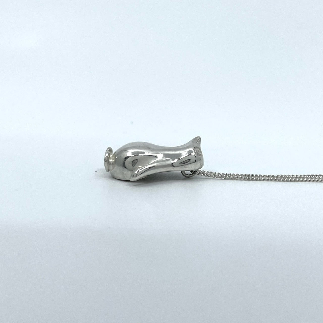 美品 TIFFANY &Co. ティファニー ネックレス ペンギンモチーフ SV925 シルバー レディース ヴィンテージ ジュエリー ペンダント アクセサリー I1