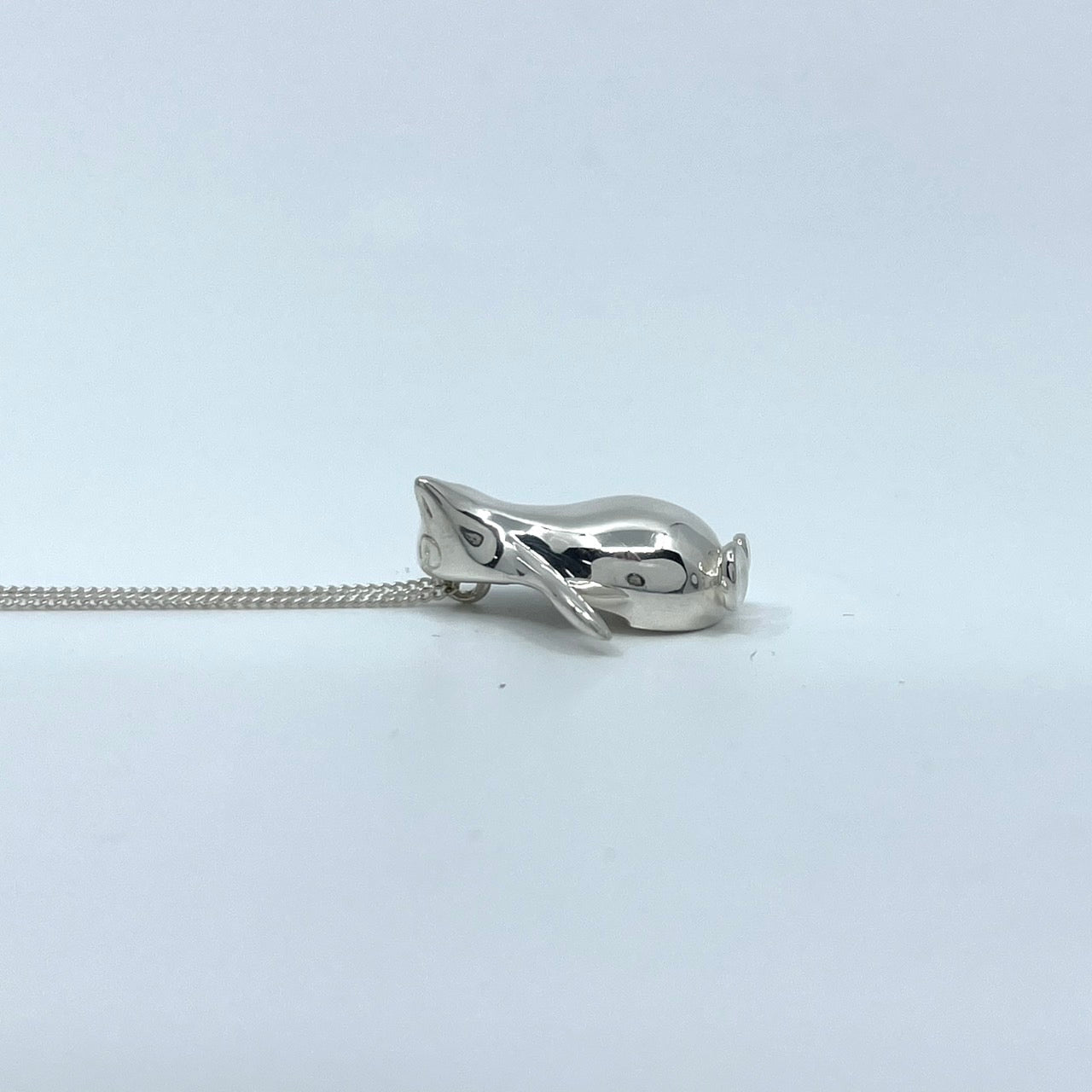 美品 TIFFANY &Co. ティファニー ネックレス ペンギンモチーフ SV925 シルバー レディース ヴィンテージ ジュエリー ペンダント アクセサリー I1